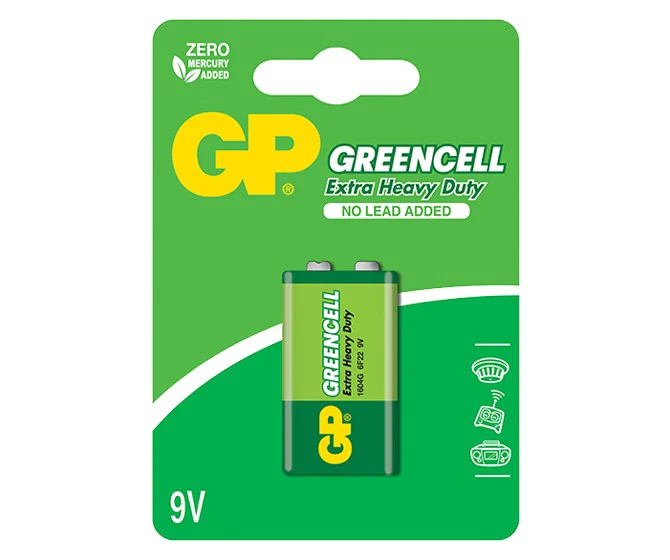 GP 9V GR.(1604GLF-2UE1)մարտկոց