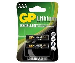 GP Lithium AAA (24LF-2UE2)  մարտկոց